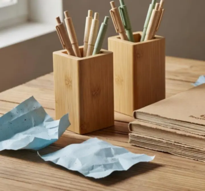 Környezetbarát irodai kellékek